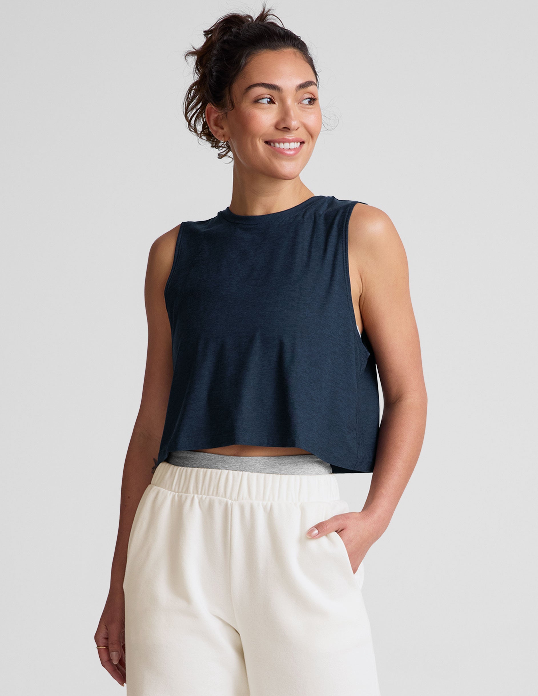 Beyond Yoga Featherweight Minimal Cropped Tank Women's