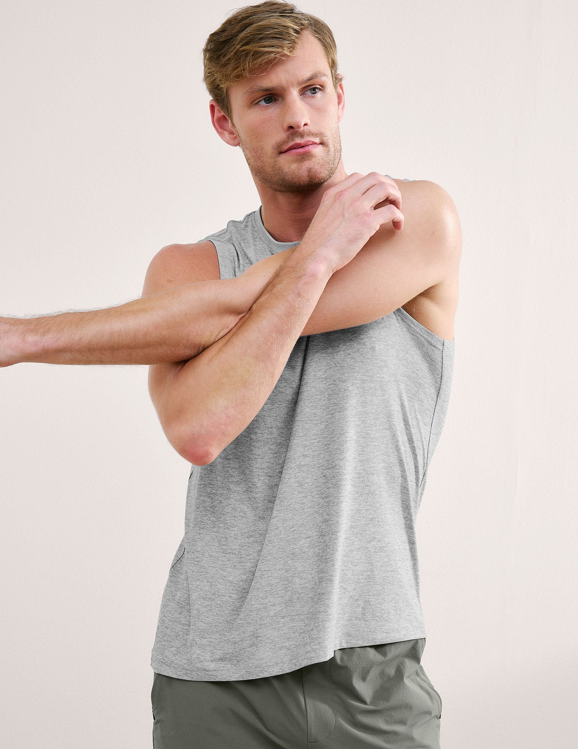 Beyond Yoga Always Beyond Mens Muscle Tank 20