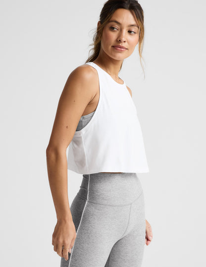 Beyond Yoga Featherweight Rebalance Racerback Cropped Tank Women's