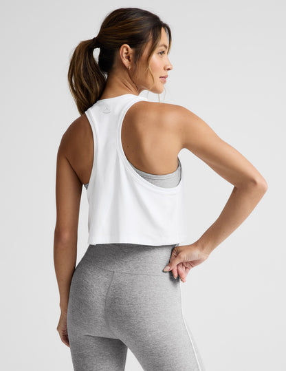 Beyond Yoga Featherweight Rebalance Racerback Cropped Tank Women's
