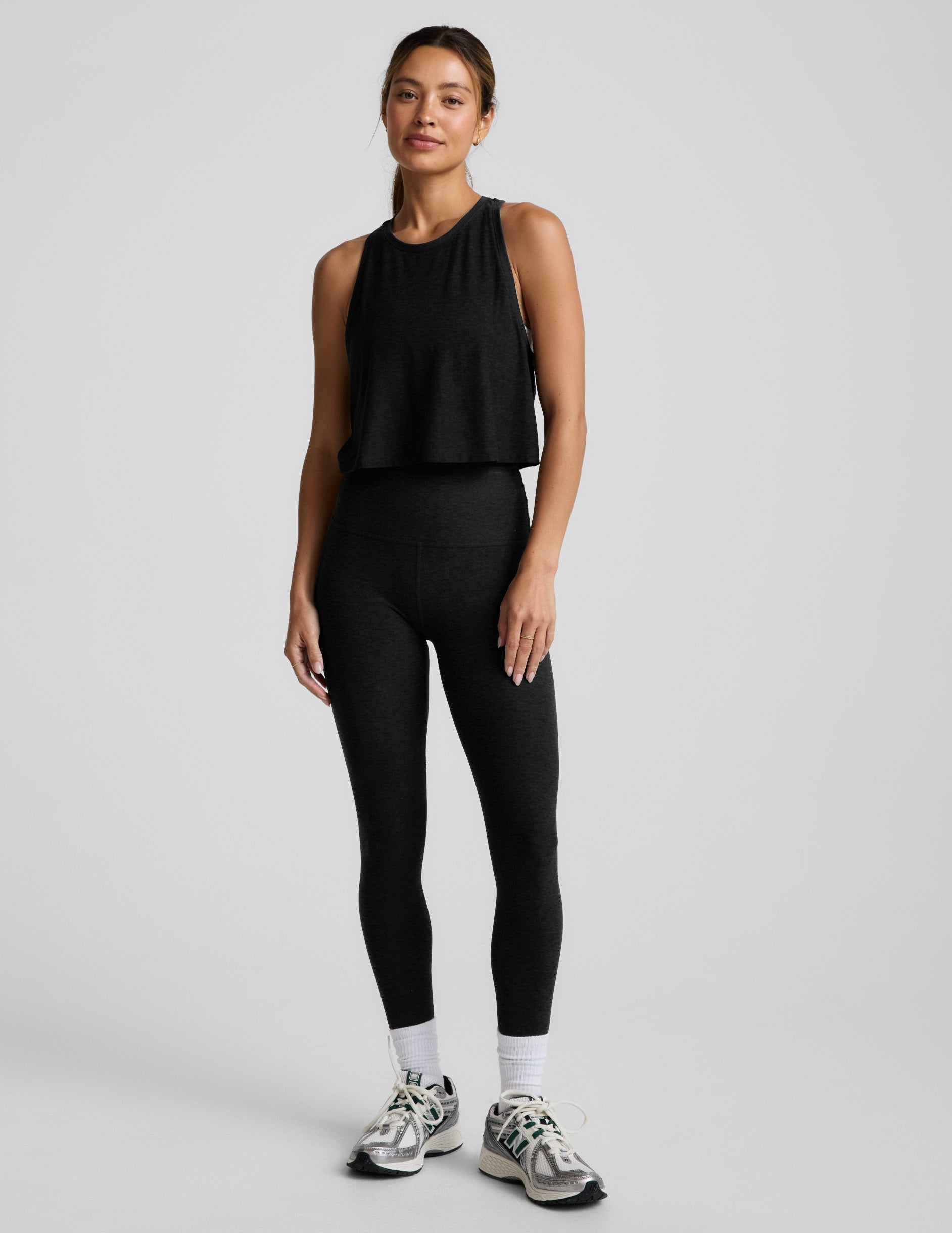 Beyond Yoga Featherweight Rebalance Racerback Cropped Tank Women's