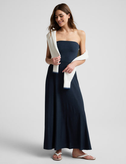 Beyond Yoga Featherweight Strapless Maxi Dress Women's