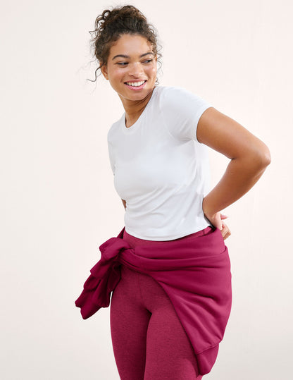 Beyond Yoga Featherweight Cropped Tee Women's