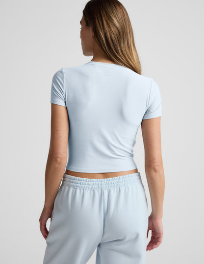 Beyond Yoga Featherweight Cropped Tee Women's