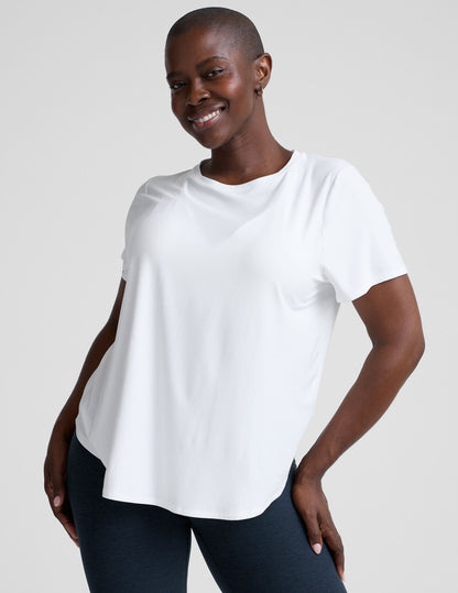 Beyond Yoga Featherweight On The Down Low Tee Women's