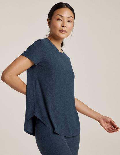 Beyond Yoga Featherweight On The Down Low Tee Women's