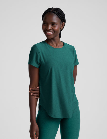 Beyond Yoga Featherweight On The Down Low Tee Women's