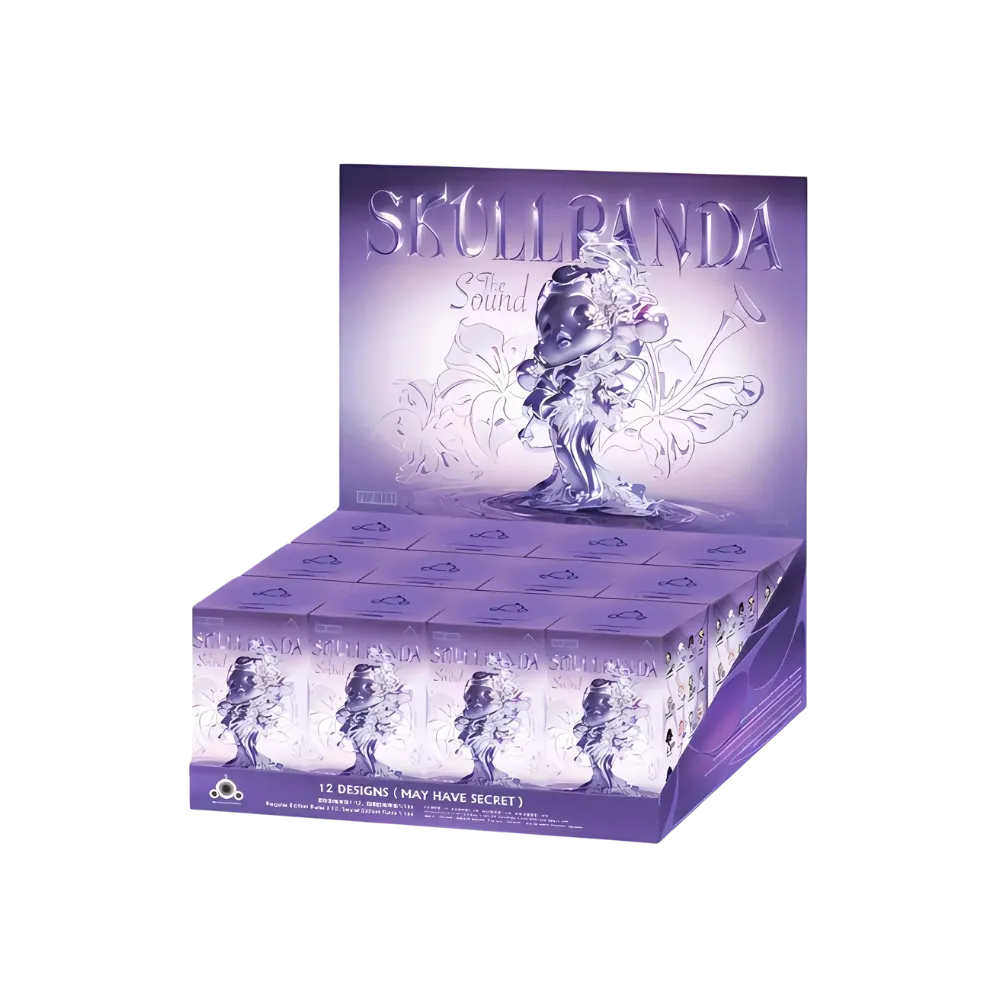 Pop Mart SkullPanda The Sound Series Sealed Case - 12 Blind Box Pack of 12