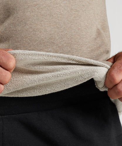 Gymshark Legacy Drop Arm Hoodie Limestone Marl