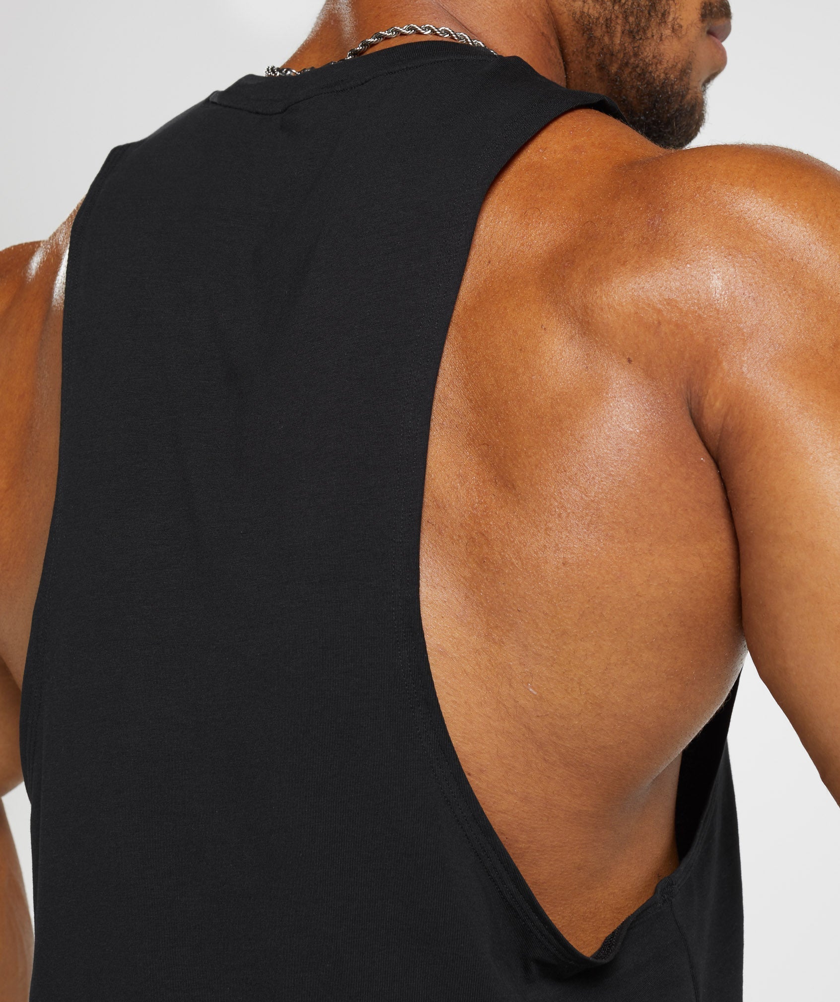 Gymshark Legacy Drop Arm Tank Black