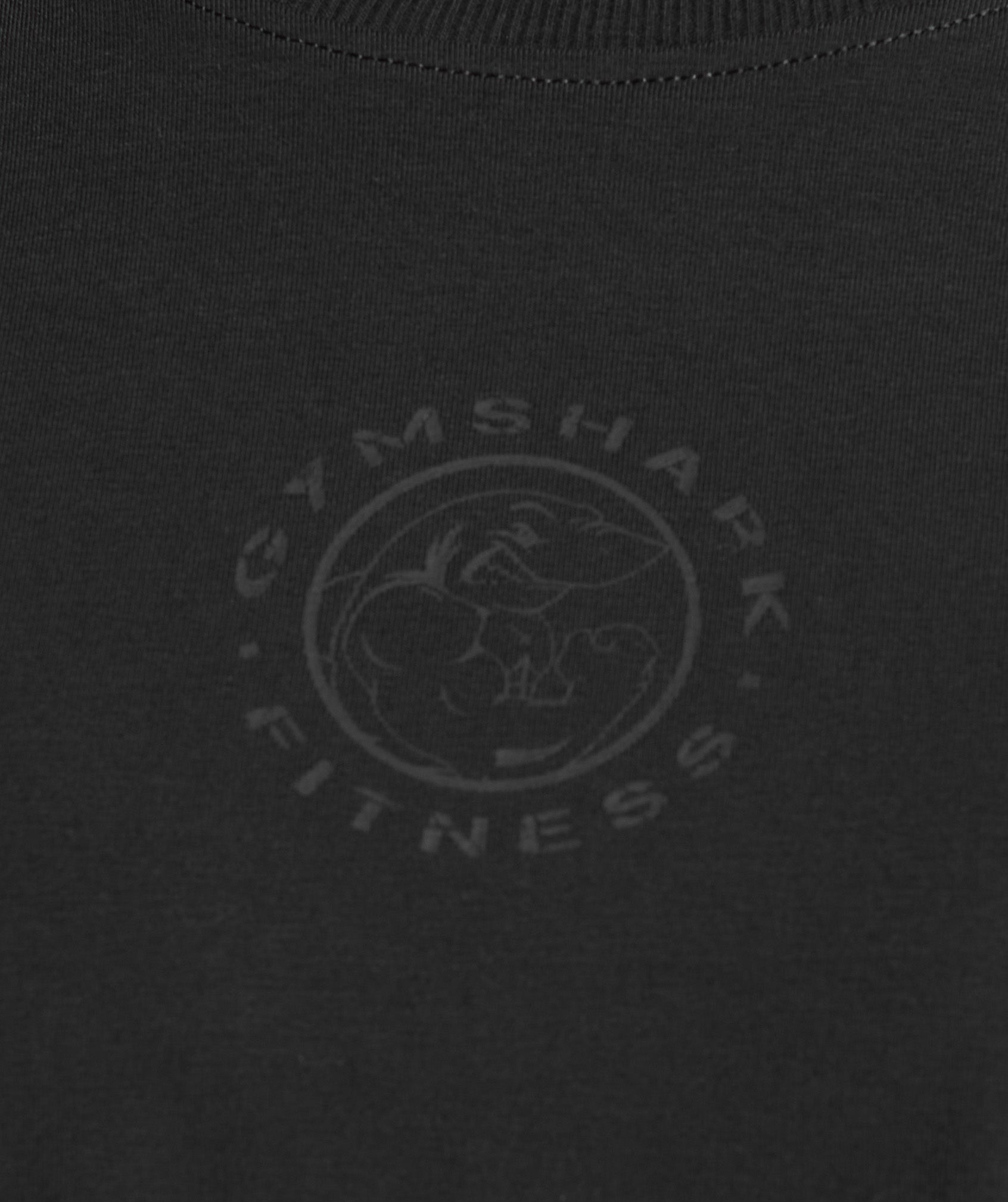 Women's Gymshark Legacy Logo Oversized T-Shirt Black