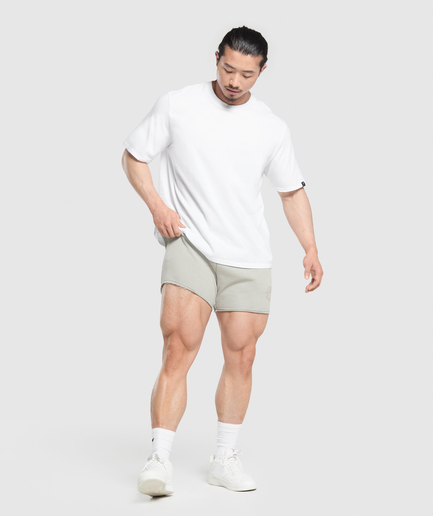 Gymshark Legacy Shorts Stone Grey