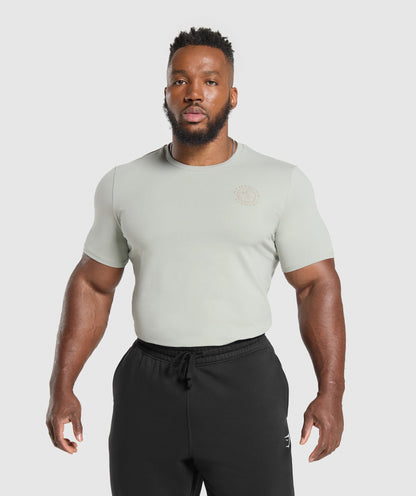Gymshark Legacy T-Shirt Stone Grey