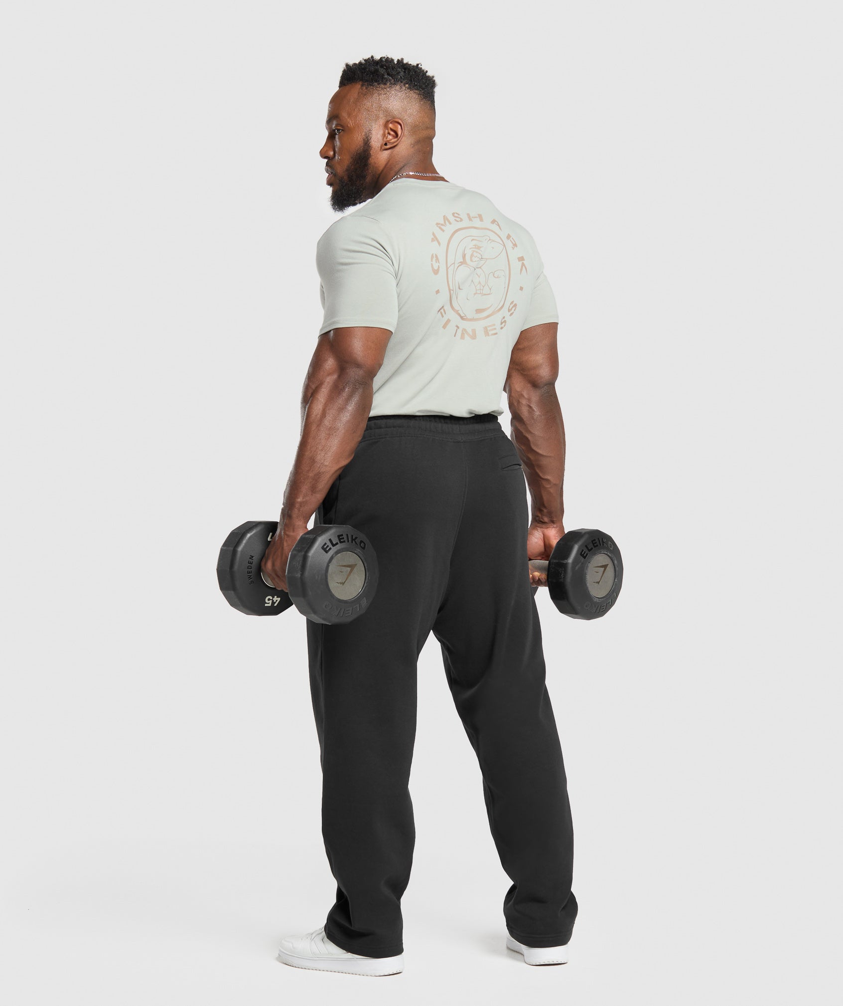 Gymshark Legacy T-Shirt Stone Grey
