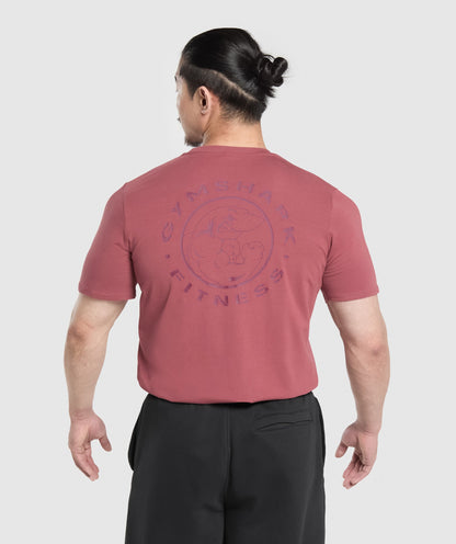 Gymshark Legacy T-Shirt Washed Berry Pink