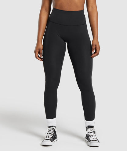 Women's Gymshark Legacy Tall Leggings Black