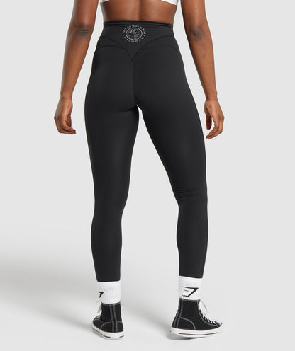 Women's Gymshark Legacy Tall Leggings Black