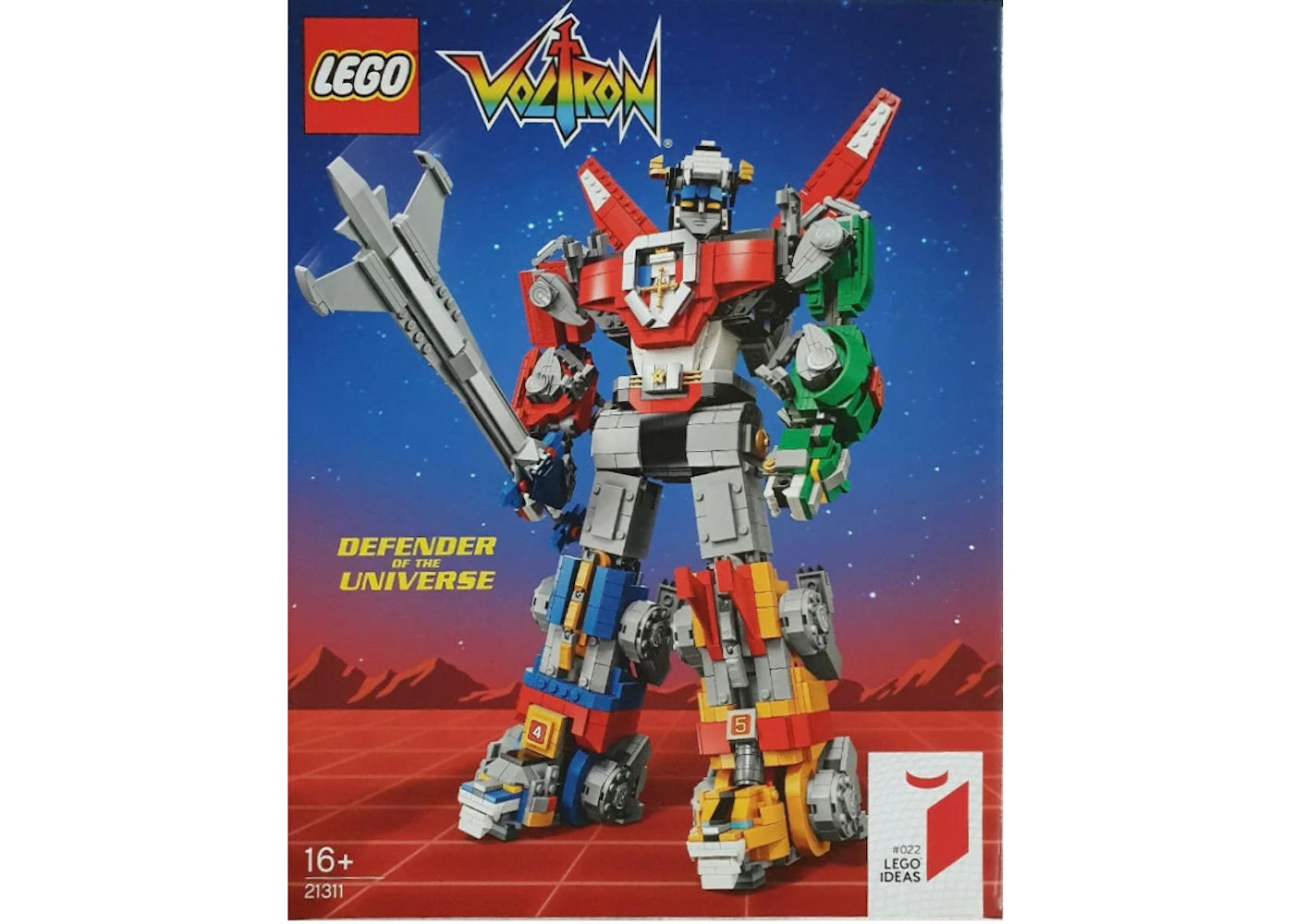 Lego Ideas Voltron Set 21311