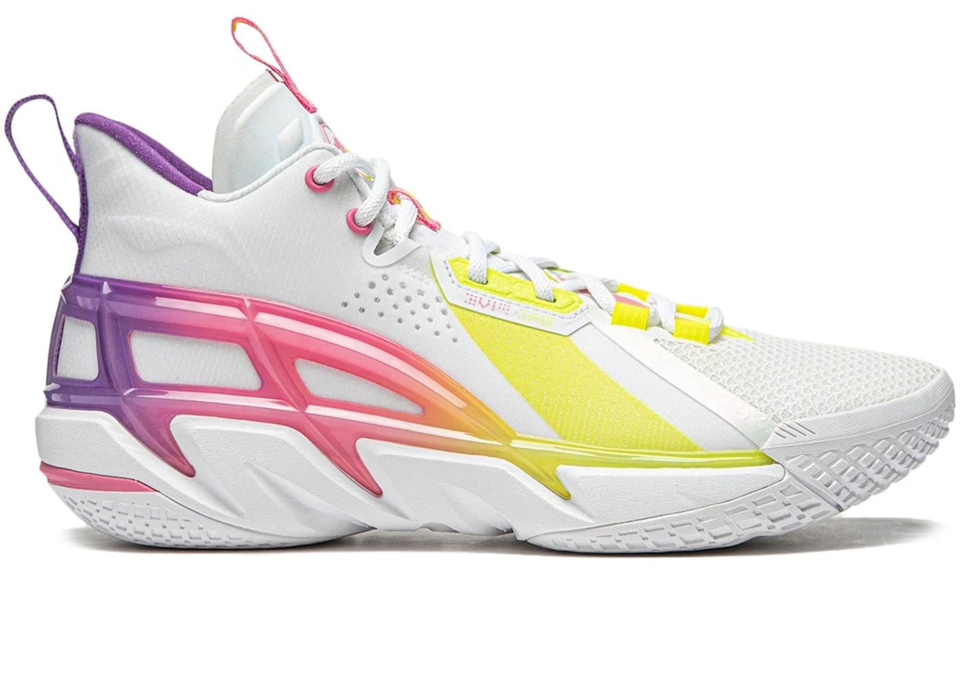 Li-Ning Badfive 4 White Yellow Pink Purple