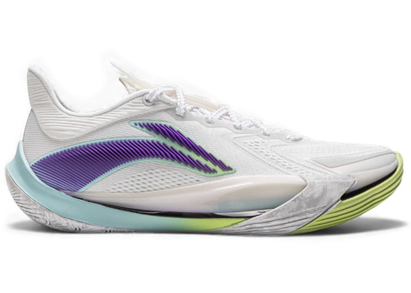 Li-Ning Sonic 13 V2 White Purple Lime