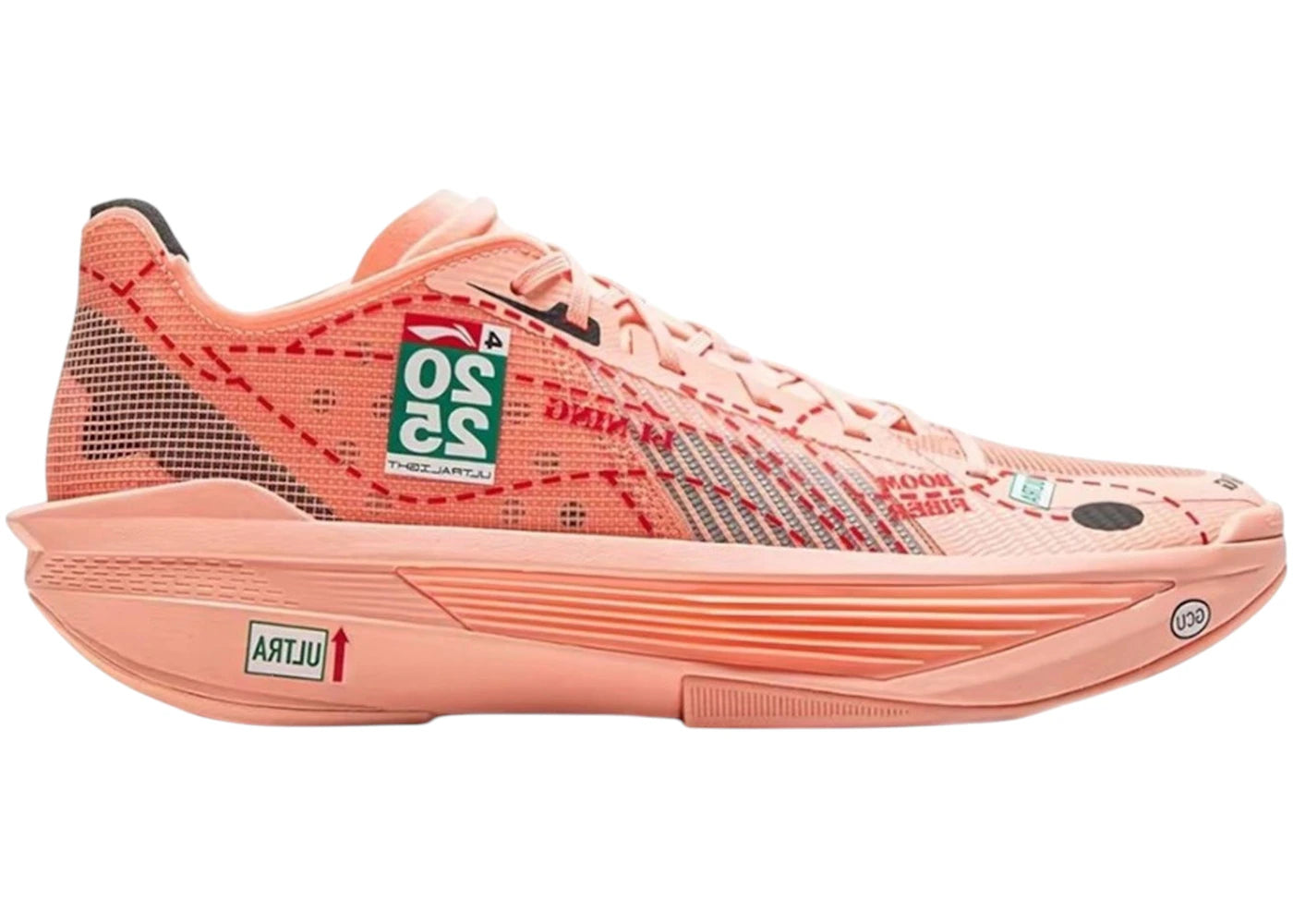 Li-Ning Ultra Light Painting Pink