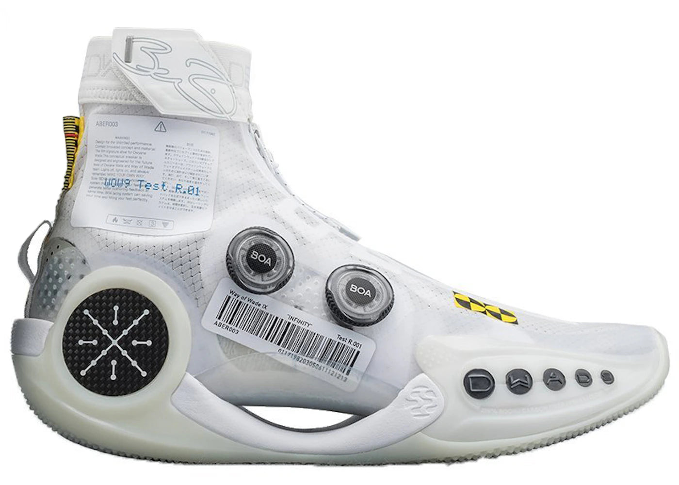 Li-Ning Way Of Wade 9 Infinity Test R1