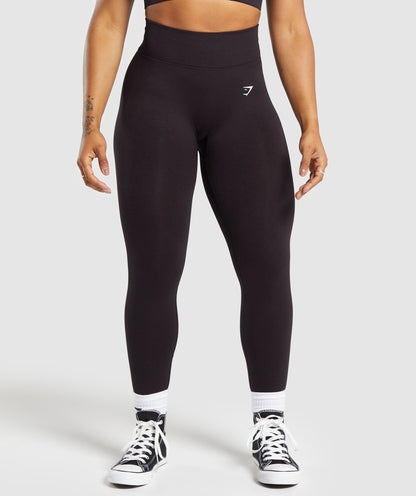 Women's Gymshark Lift Seamless Leggings Depth Purple