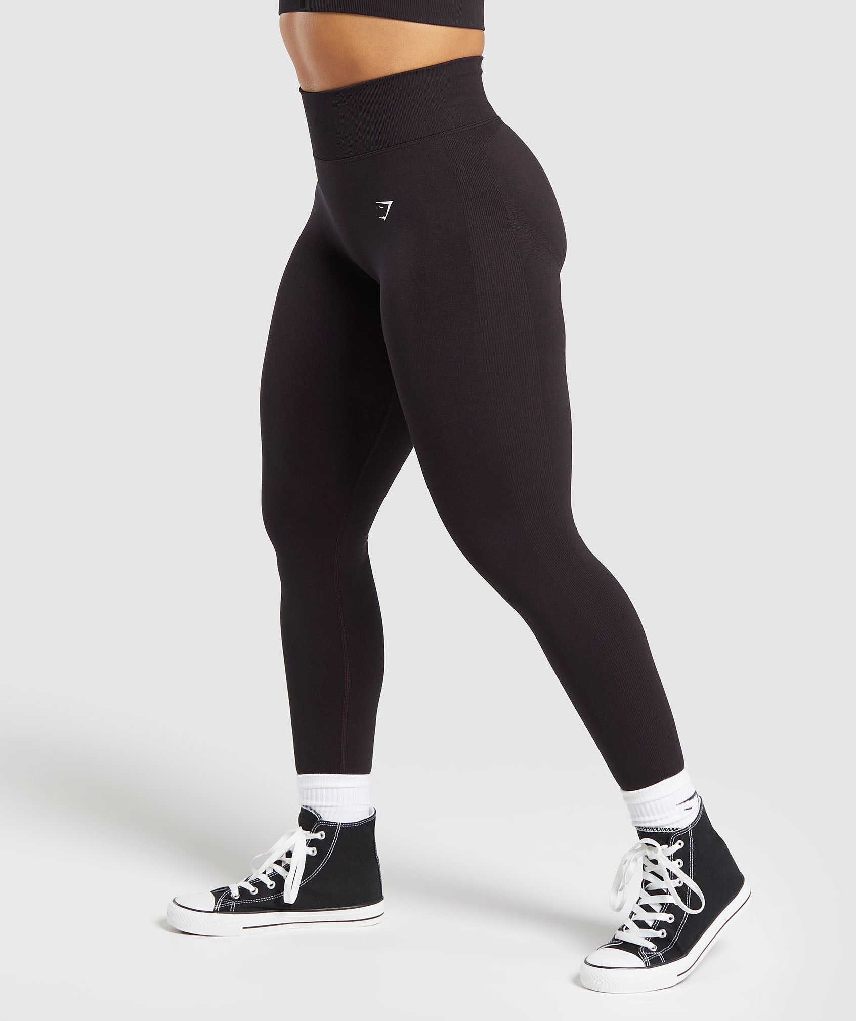 Women's Gymshark Lift Seamless Leggings Depth Purple