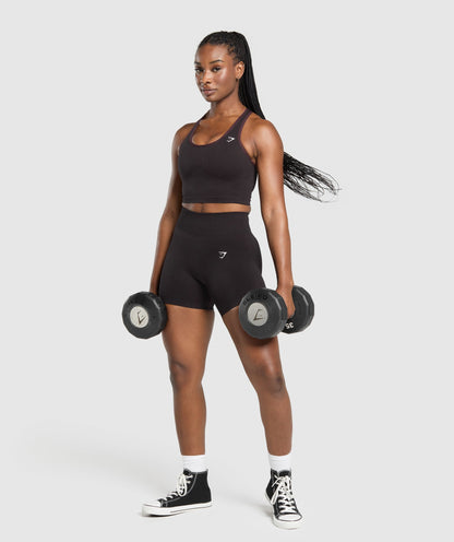 Women's Gymshark Lift Seamless Midi Tank With Shelf Depth Purple