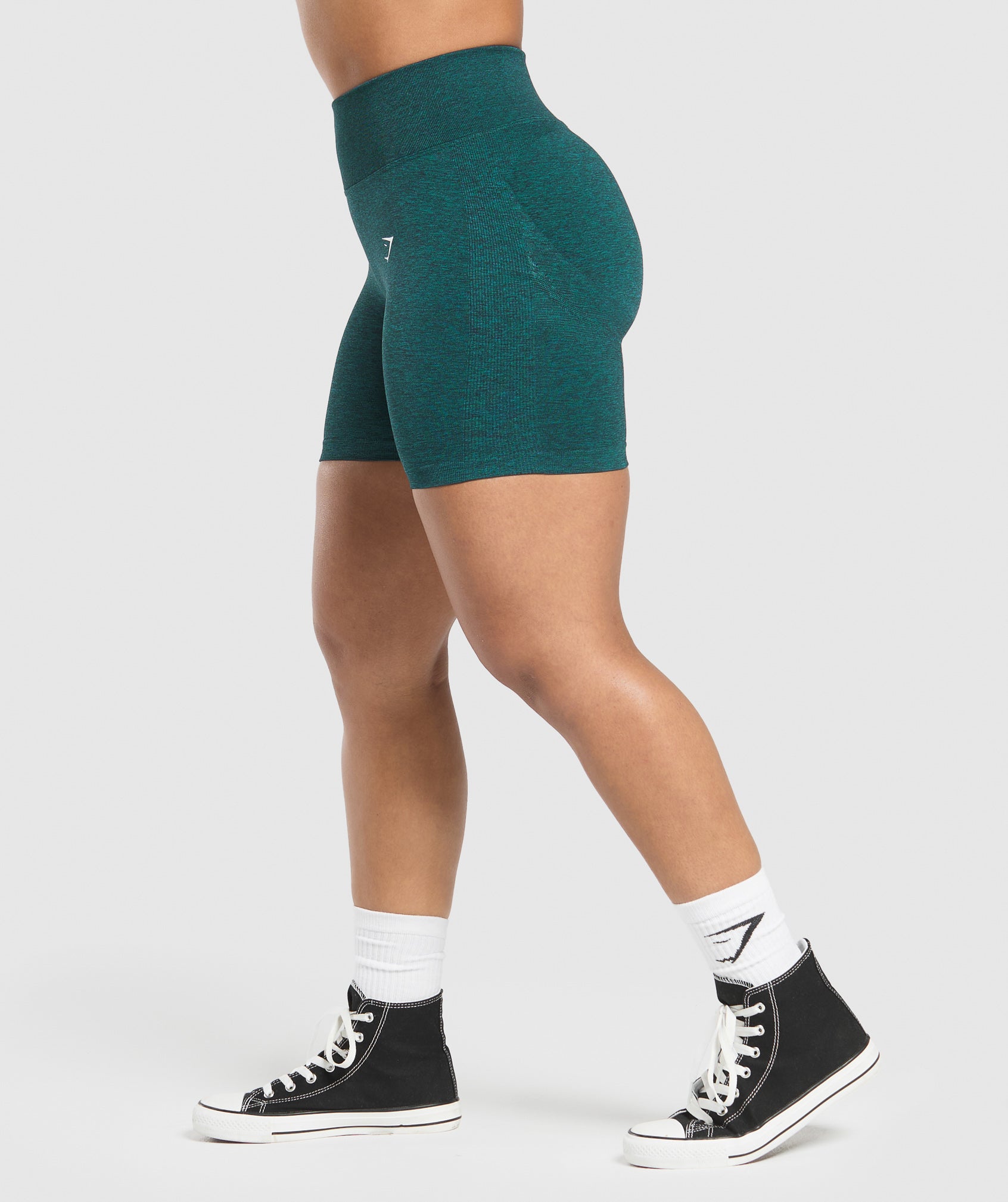 Women's Gymshark Lift Seamless Shorts Functional Teal