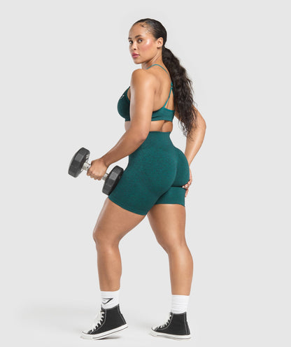 Women's Gymshark Lift Seamless Shorts Functional Teal