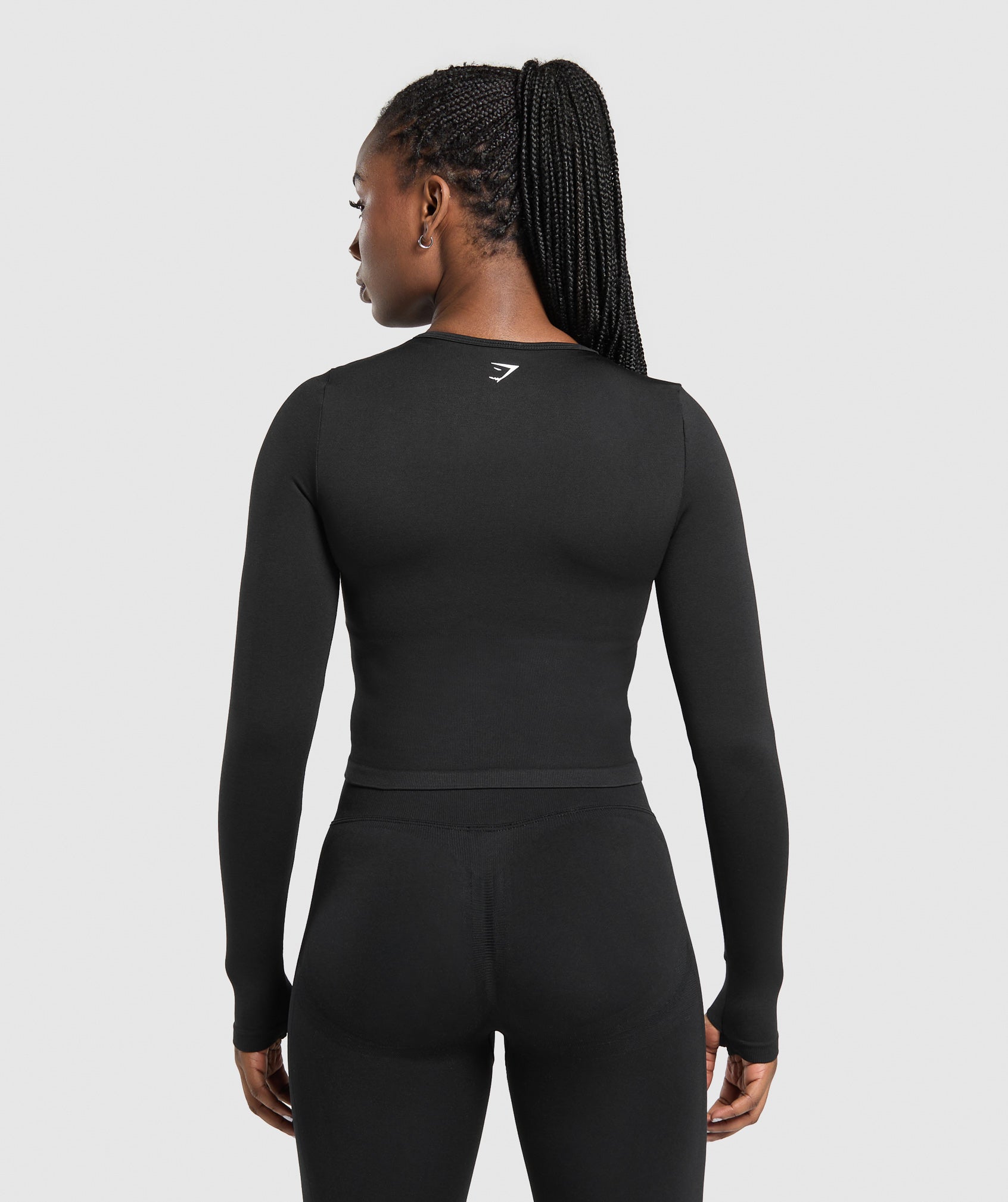 Women's Gymshark Lift Seamless Zip Up Jacket Black