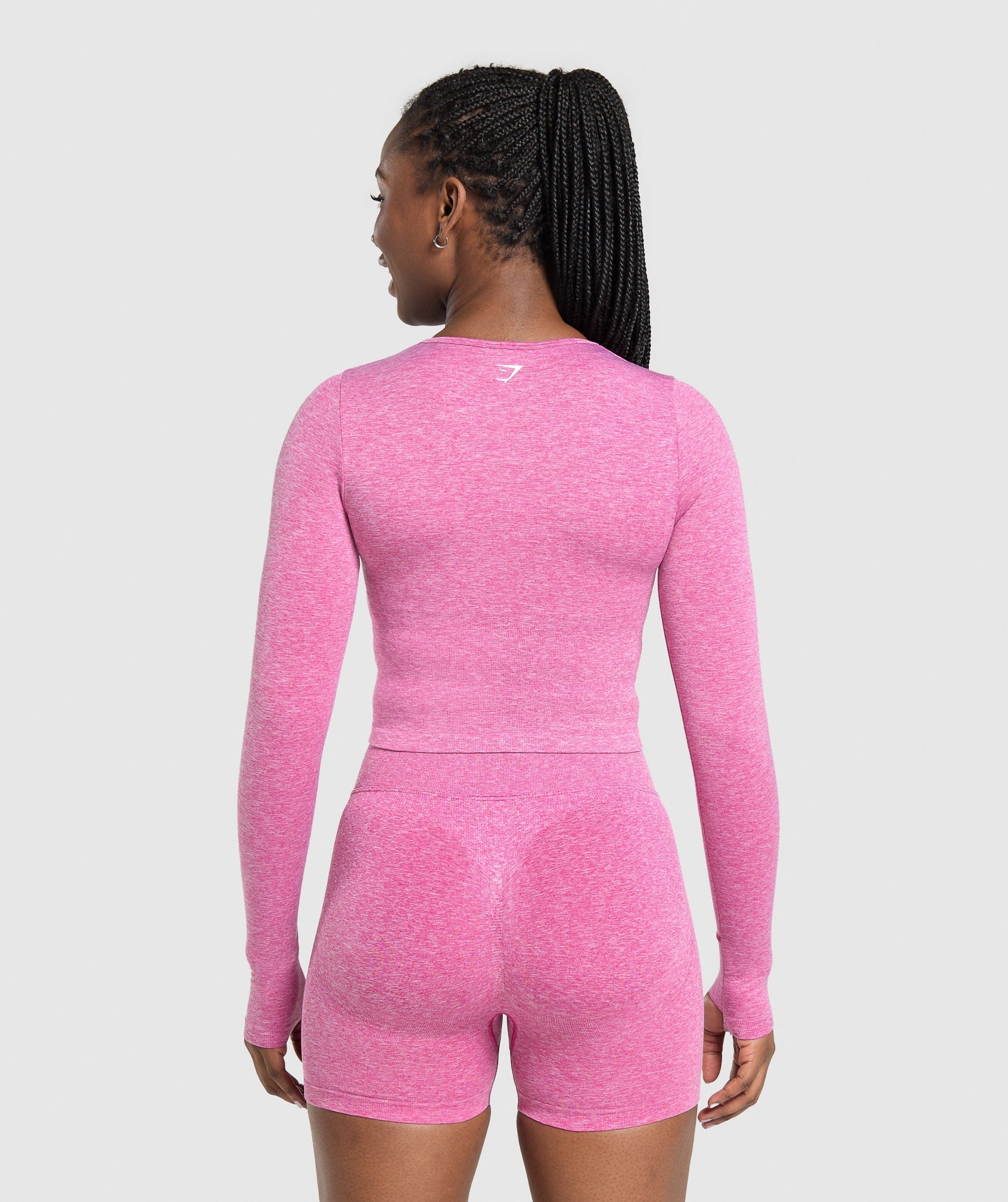 Women's Gymshark Lift Seamless Zip Up Jacket Winning Pink