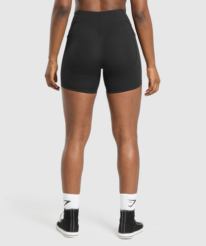 Women's Gymshark Lifting Pocket Shorts Black