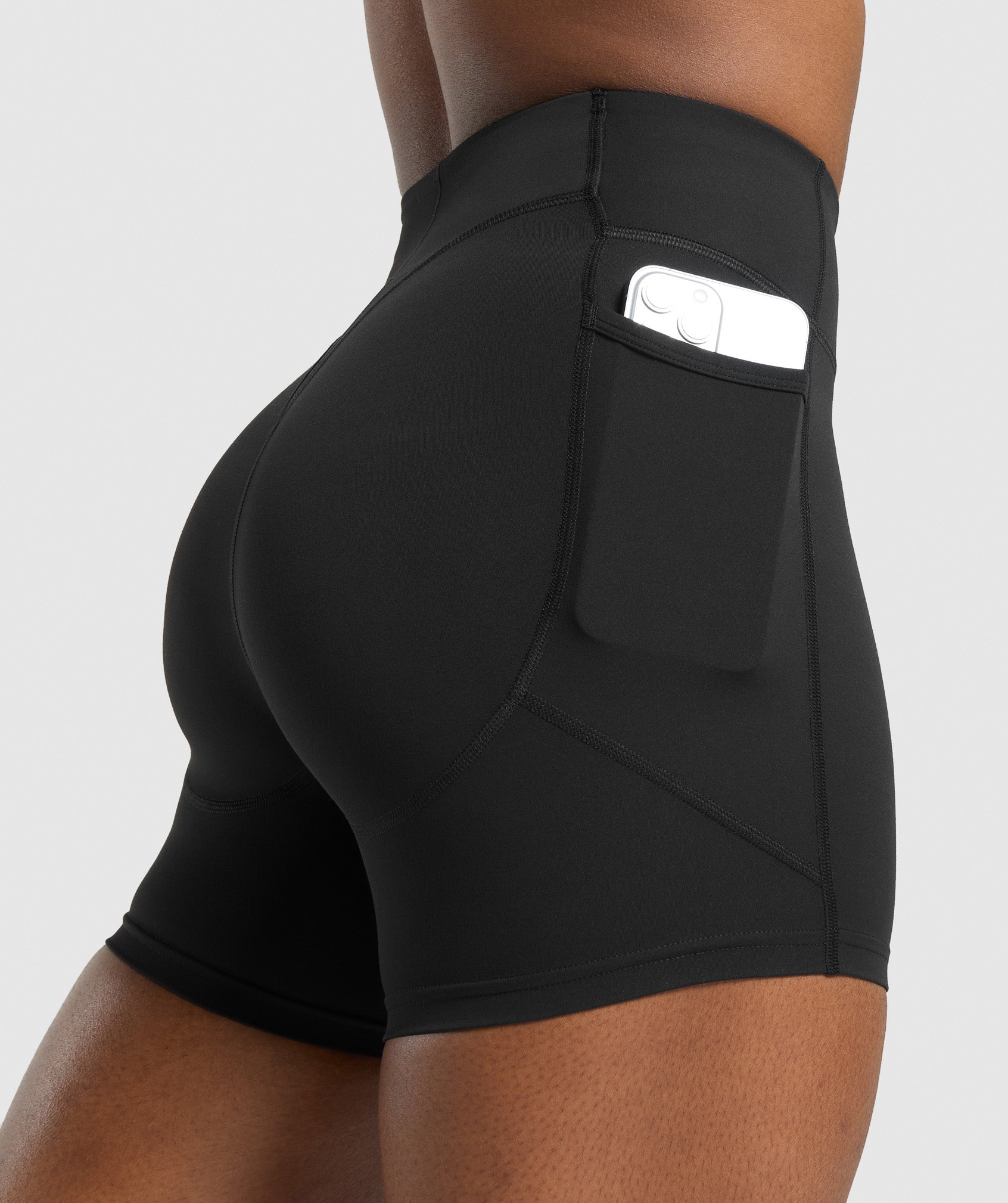 Women's Gymshark Lifting Pocket Shorts Black