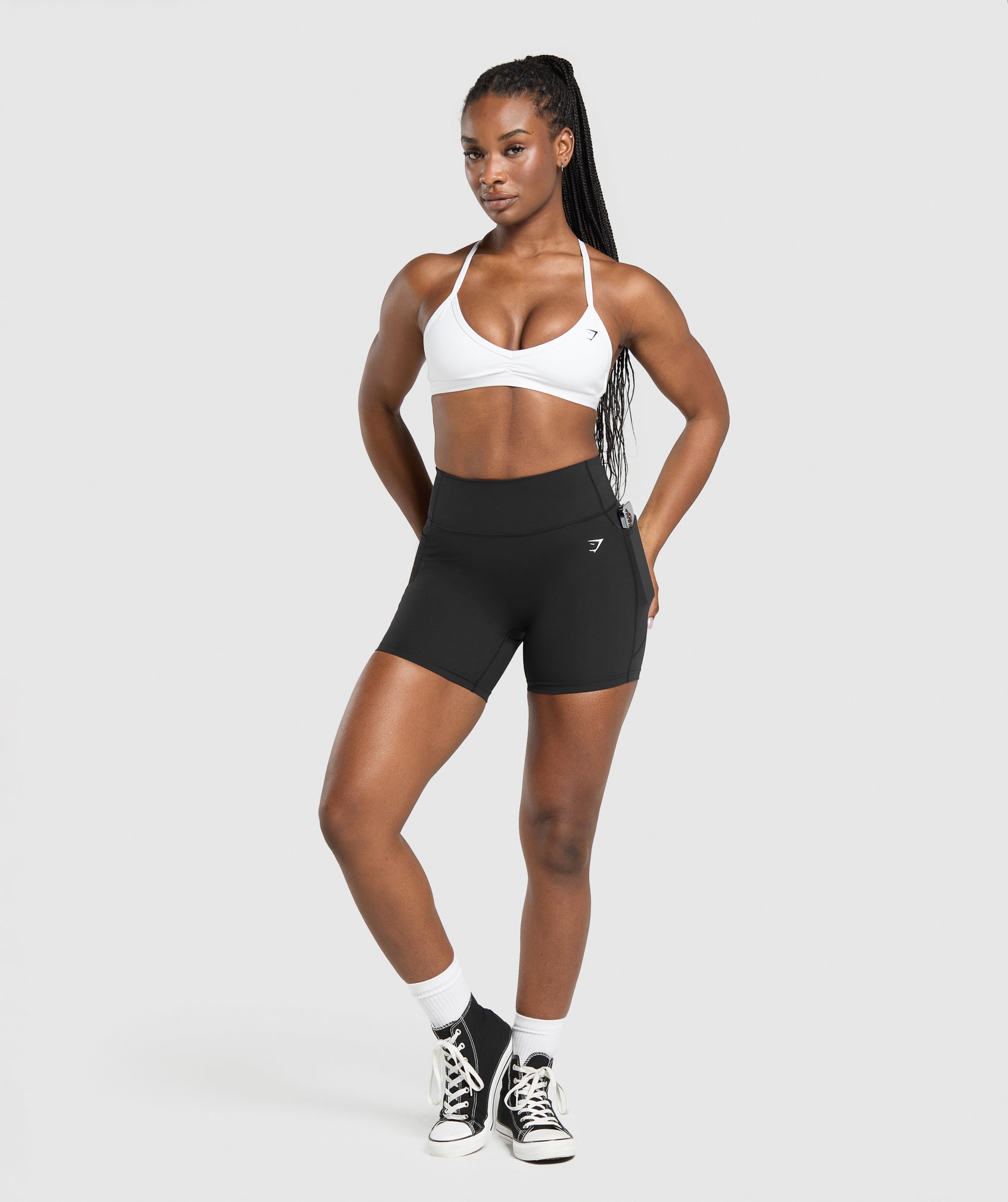 Women's Gymshark Lifting Pocket Shorts Black