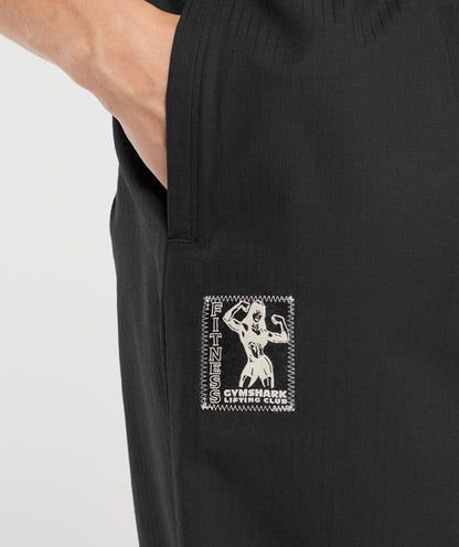 Women's Gymshark Lifting Pump Pants Black
