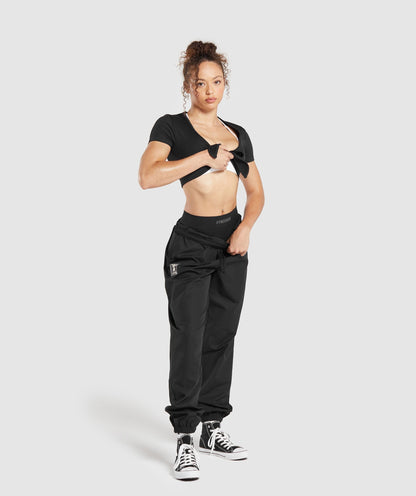 Women's Gymshark Lifting Pump Pants Black