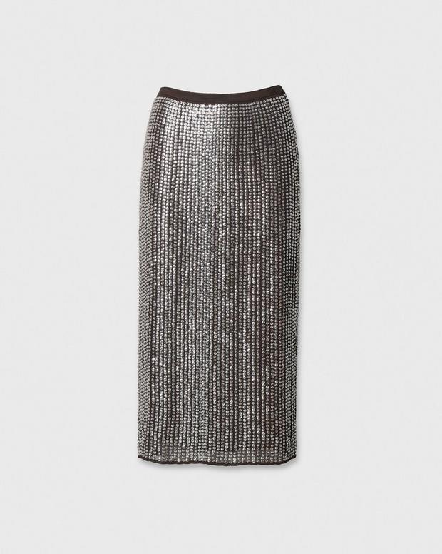 Rag & Bone Lili Beaded Skirt