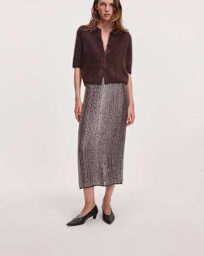 Rag & Bone Lili Beaded Skirt