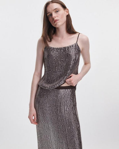 Rag & Bone Lili Beaded Tank