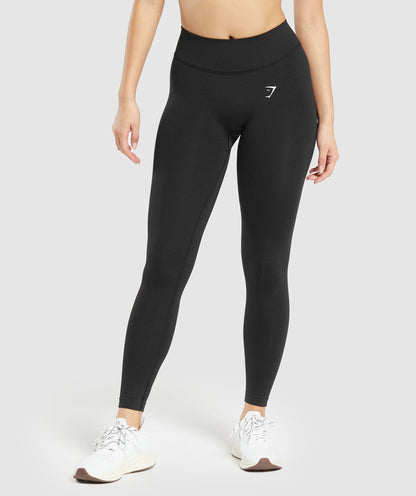 Women's Gymshark Apex Limit Seamless Leggings Black Dnu