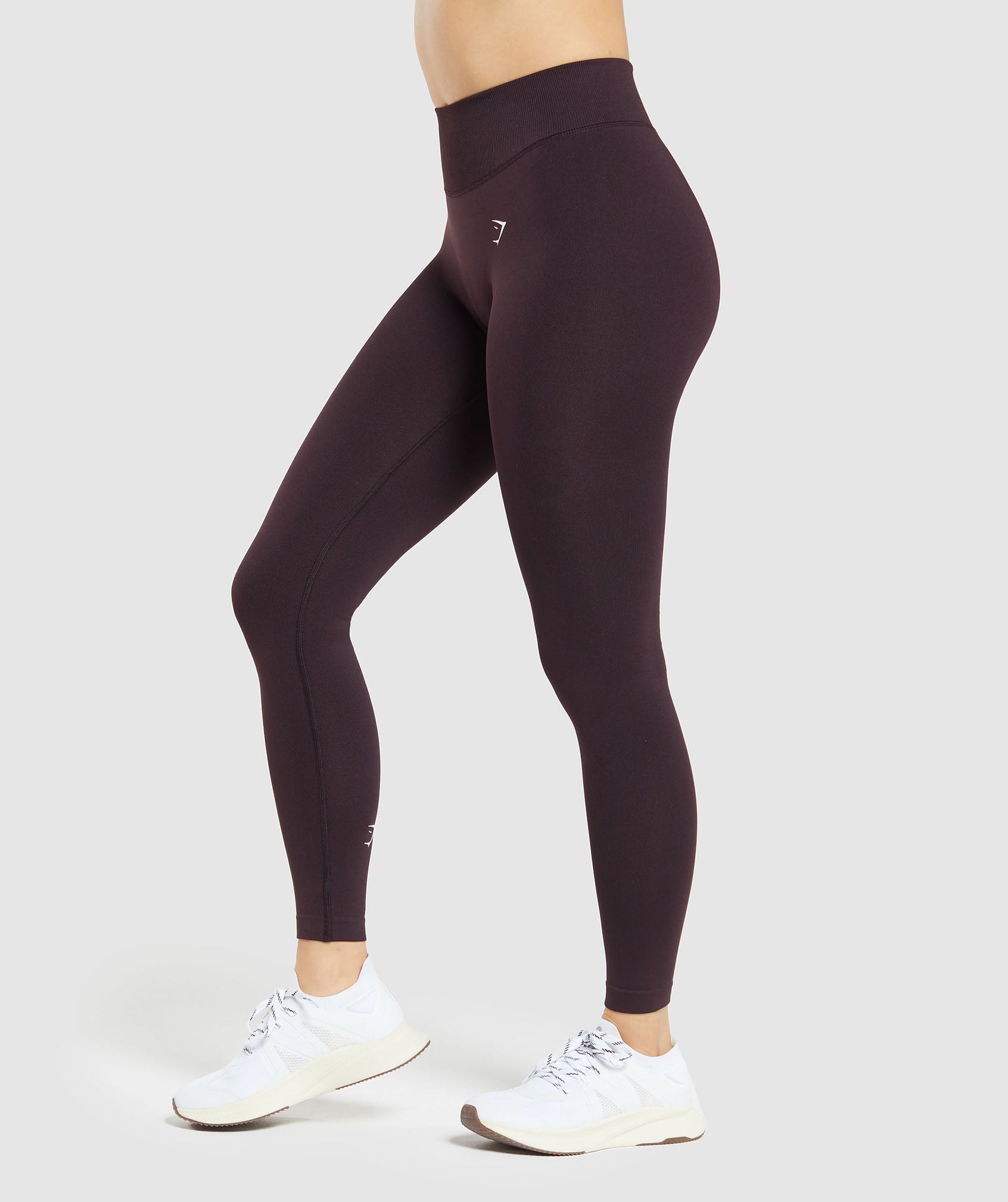 Women's Gymshark Apex Limit Seamless Leggings Plum Brown Dnu