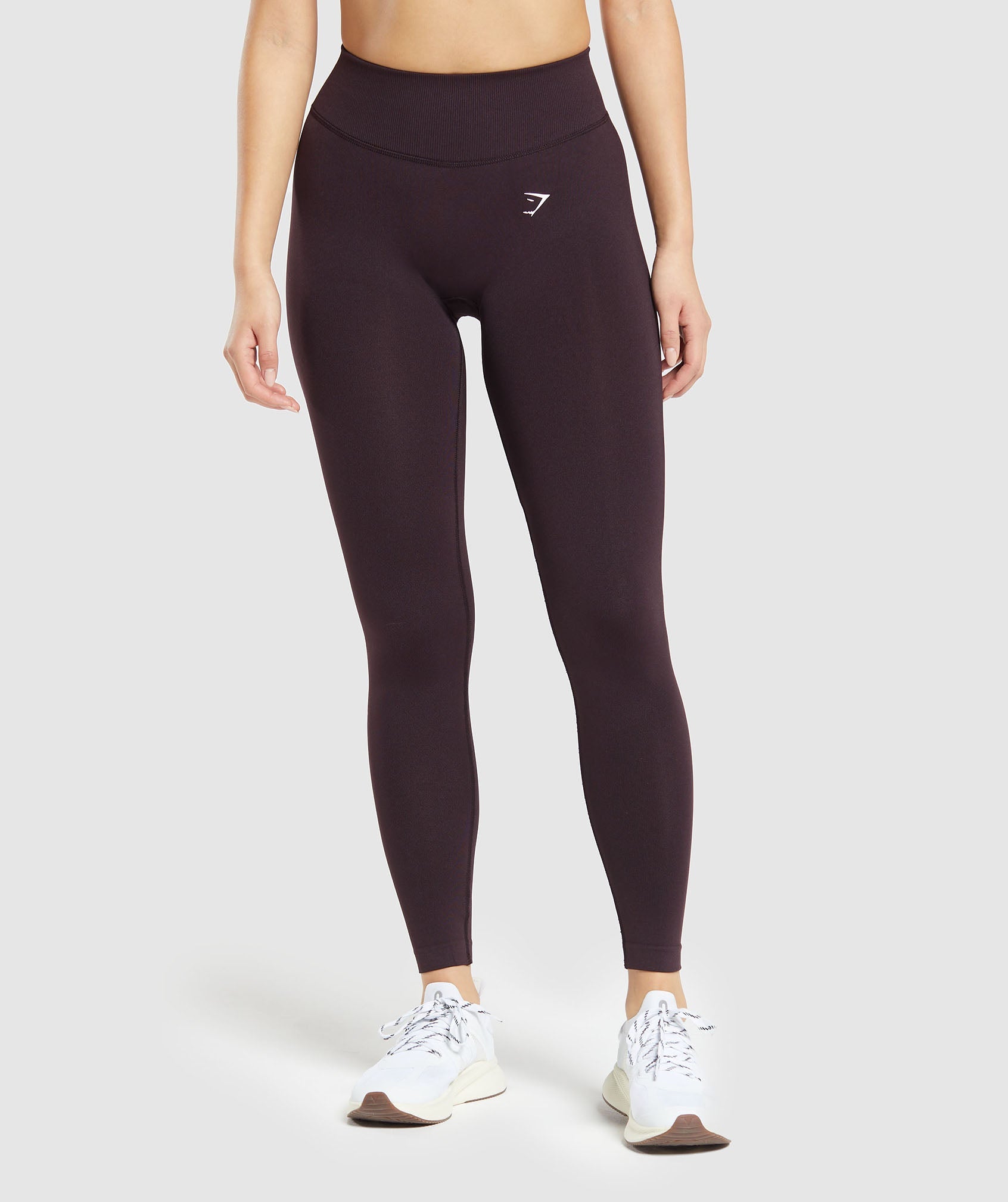 Women's Gymshark Apex Limit Seamless Leggings Plum Brown Dnu