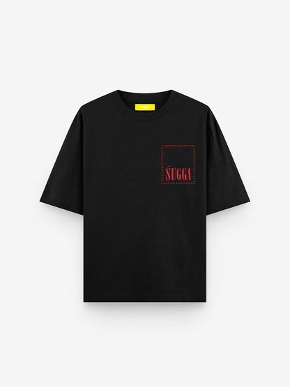 Sugga Locks Tshirt - Black Regular Fit