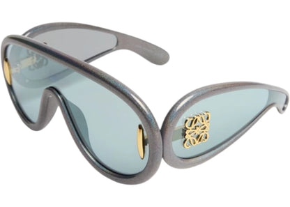 Loewe Paulas Ibiza Mask Sunglasses Grey/Gold