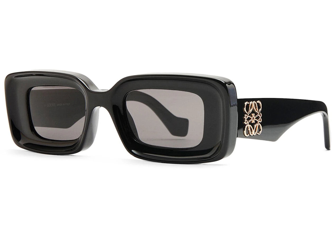 loewe rectangular sunglasses black (g736270x18 1100)