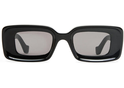 loewe rectangular sunglasses black (g736270x18 1100)