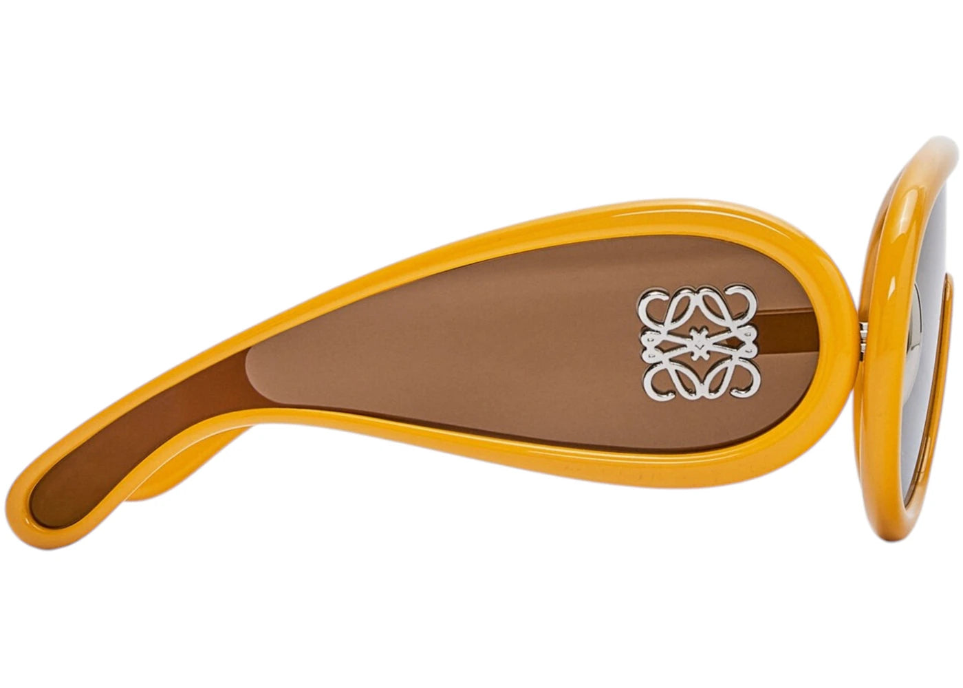 Loewe Wave Mask Sunglasses Earth Yellow