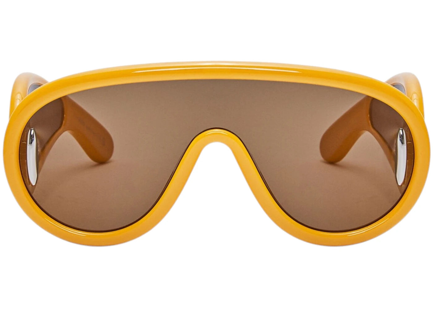 Loewe Wave Mask Sunglasses Earth Yellow